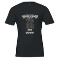 Higher Power Premium Unisex Crewneck T-shirt | Bella + Canvas 3001 Black