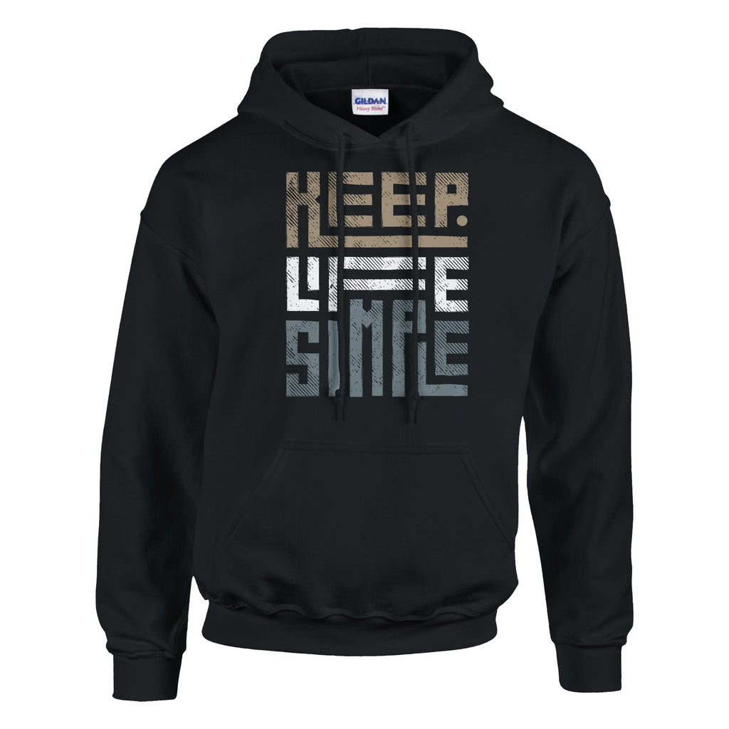 Keep Life Simple Unisex Pullover Hoodie | Gildan® 18500