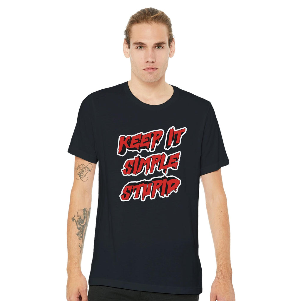 Keep It Simple Stupid T-Shirt – Funny Recovery Tee, Mental Health Humor