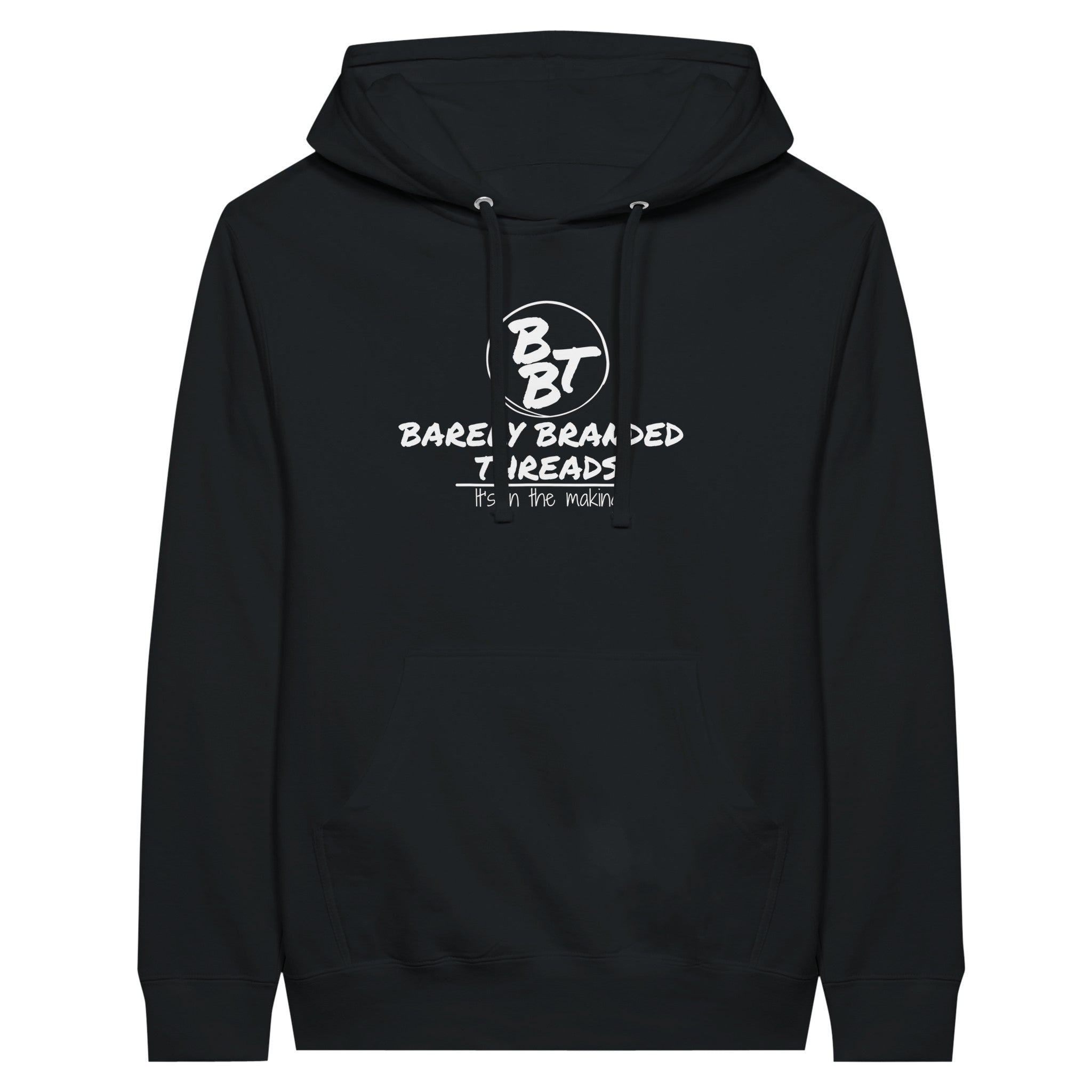 Barely Branded Threads Premium Unisex Pullover Hoodie