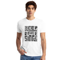 Keep Life Simple Unisex Crewneck T-Shirt | Next Level N6210 White