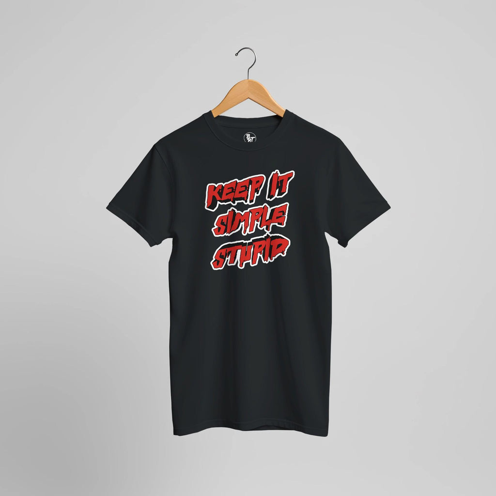 Keep It Simple Stupid T-Shirt – Funny Recovery Tee, Mental Health Humor