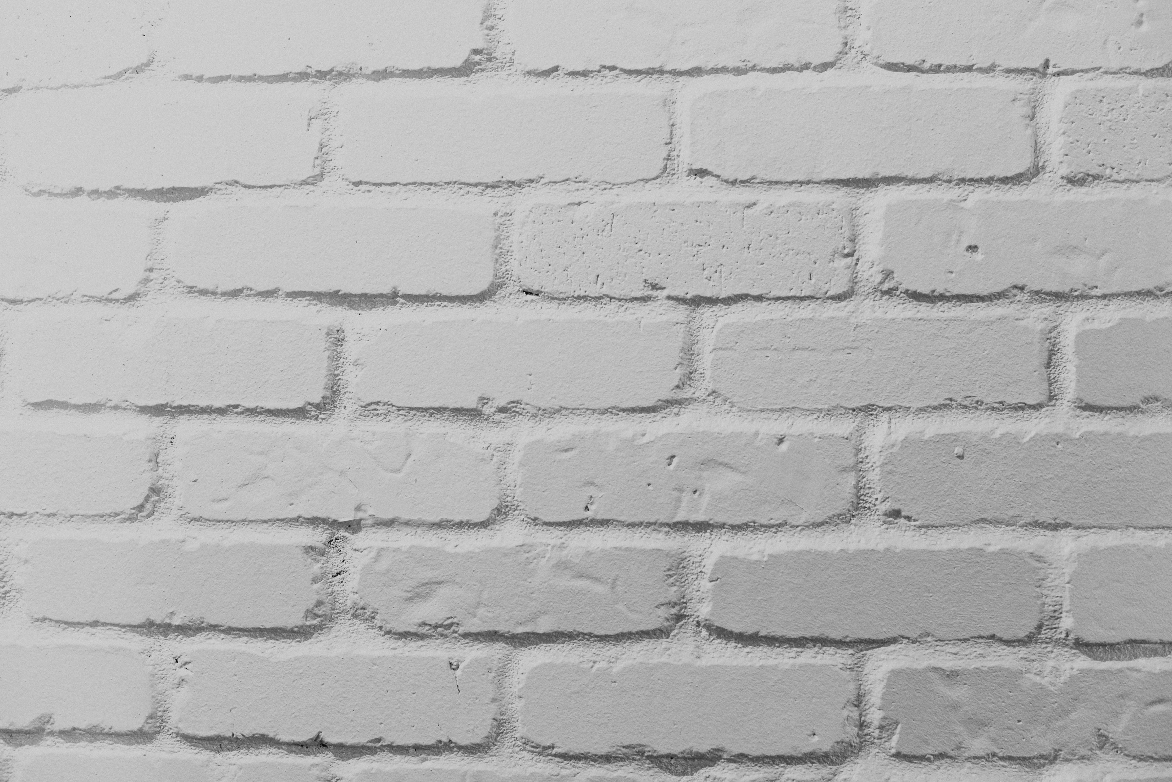 white brick wall